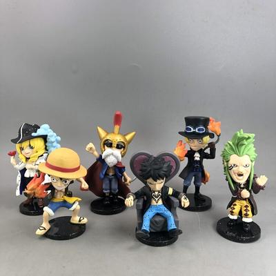 Оригинальная фигурка One Piece Трафальгар Д. Ватер Лоу Луффи Сабо в коробке в виде яйца. Готовый продукт. Игрушки.