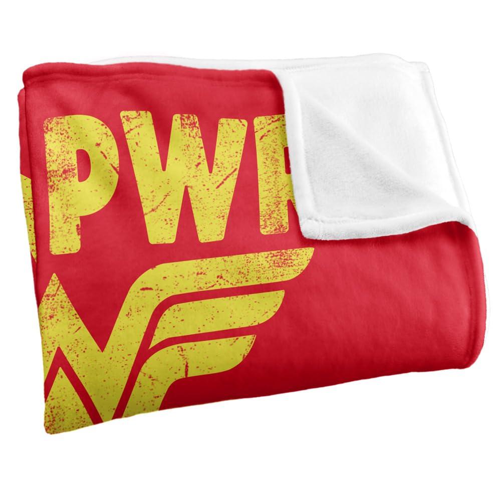Wonder Woman Girl Power Blanket