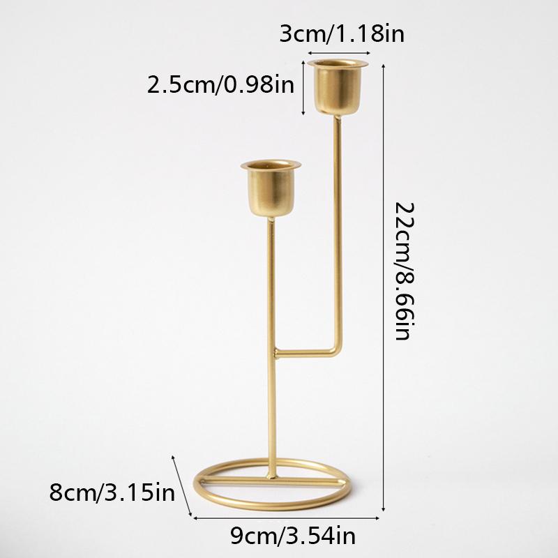 1шт кованый подсвечник для домашнего декора железный подсвечник для домашнего декора золотой черный конический подсвечник скандинавский