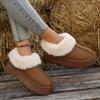 Winter Women's Thick Sole Sheepskin Woolen Anti Slip Snow Boots Fashion Women's Mini Warm Thickened Women's Boots
