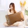 D5 Summer Cool Bamboo Rattan Pillow Cover Cushions Decorative Pillows for Sofa Adult Health Care 48x72cm Pillow Cover Neck Guard