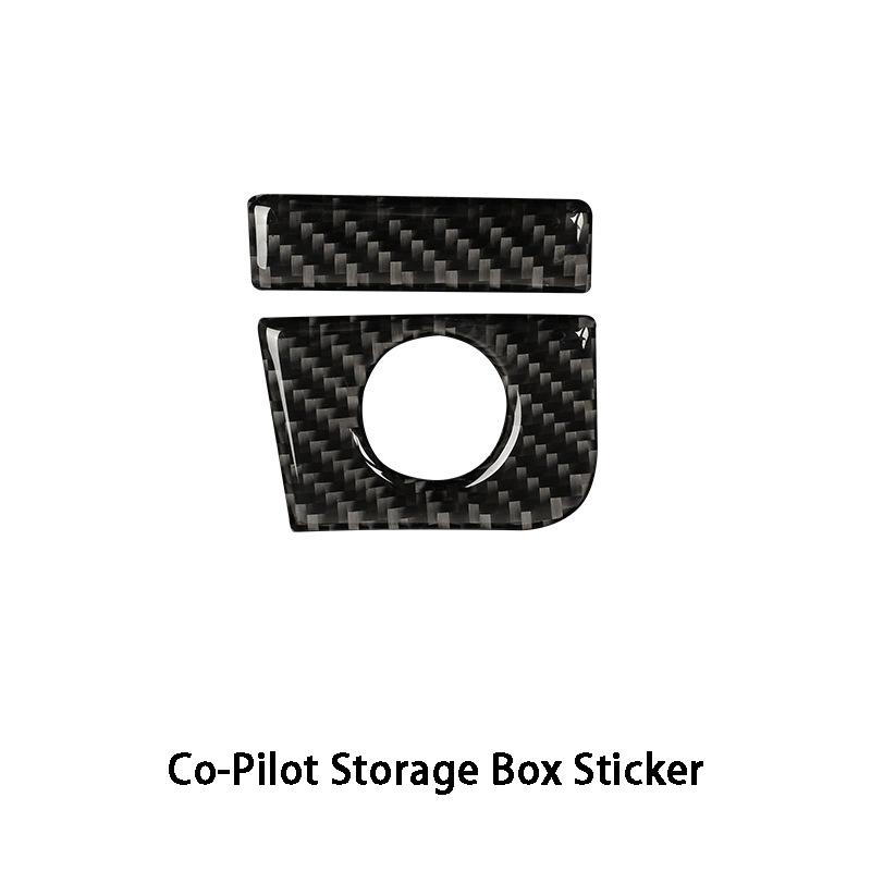 Наклейка на внутреннюю отделку из углеродного волокна, стиль украшения, автомобильные аксессуары для Ford Mustang 2015-модификация интерьера