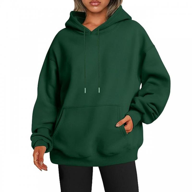 Womens Oversized Hoodie Long Sleeve Casual Sweatshirt Fall Fashion Loose Fit Hooded Top