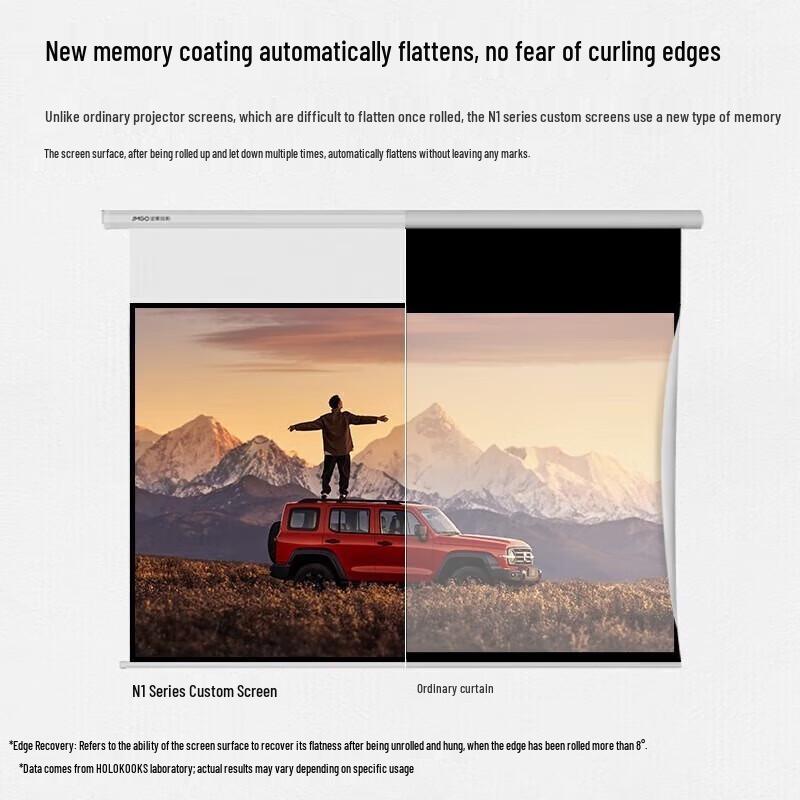 JmGO N1 Серия 100-дюймовый электрический моторизованный проекционный экран