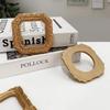 Ретро Стиль Золотой DIY Рамка-витрина для фото DIY Европейские Ретро Мини Рамки для Фото 3D Рельеф Золотые Свадебные Рамки для Фото Подарки