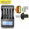 Умное зарядное устройство LiitoKala Lii-500 для 18650/26650/AA/AAA/Ni-MH/Li-ion, ЖК-дисплей, Тестер емкости, Независимые слоты, Защита