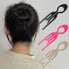 2Pcs Hair Stick Clips U-Shaped Design Styling Decoration Secure Grip No Damage Hair Clip Plastic Hair Accessories