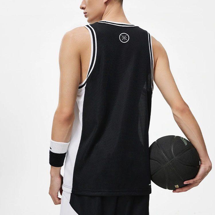 Мужские майки Li Ning Wade Collection Fission с круглым вырезом, умеренного прямого кроя, AAYT051-14