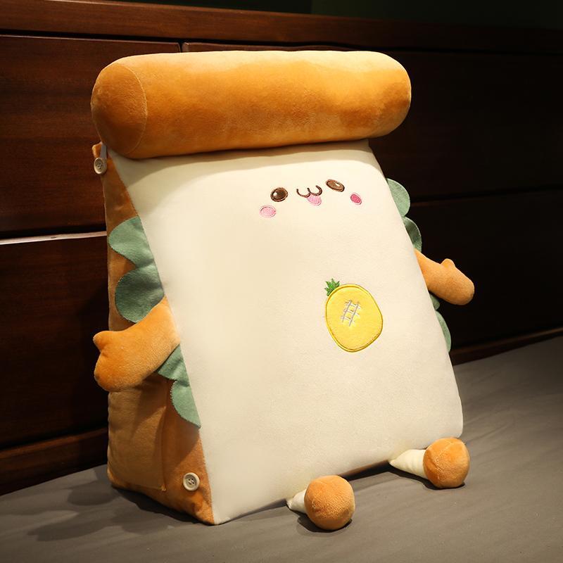 Soft Bed Back Cushion Pillow Waist Cushion Triangular Pillow Bed Pillow Sleeping Waist Pillow Sofa Cushion Floor Cushion