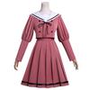 AnimeThe Fragrant Flower Blooms With Dignity Waguri Kaoruko Cosplay Costume Long Wig JK Top skirt Uniform Carnival Women suit