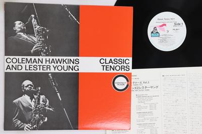 Виниловая пластинка COLEMAN HAWKINS LESTER YOUNG Classic Tenors Vol 1 PG83 FLYING DUTCHMAN 1978 Япония Джаз Б/у