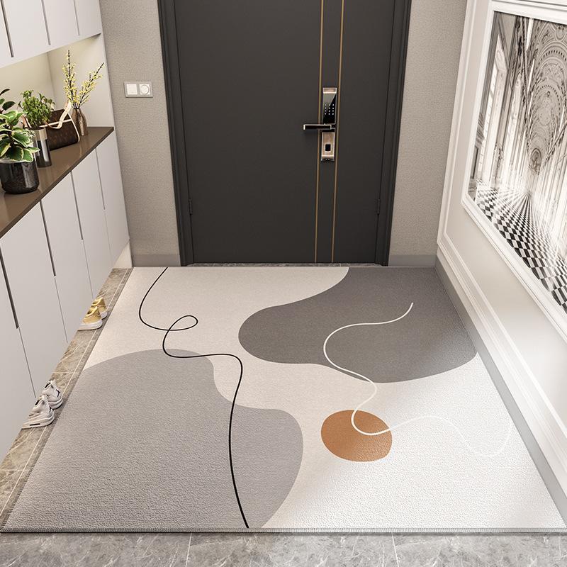 Грязеотталкивающий коврик для входной двери, мягкий кухонный коврик, нескользящий протектор пола, приветственный коврик