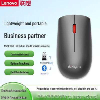 Компактная беспроводная мышь Lenovo T60X с двумя режимами