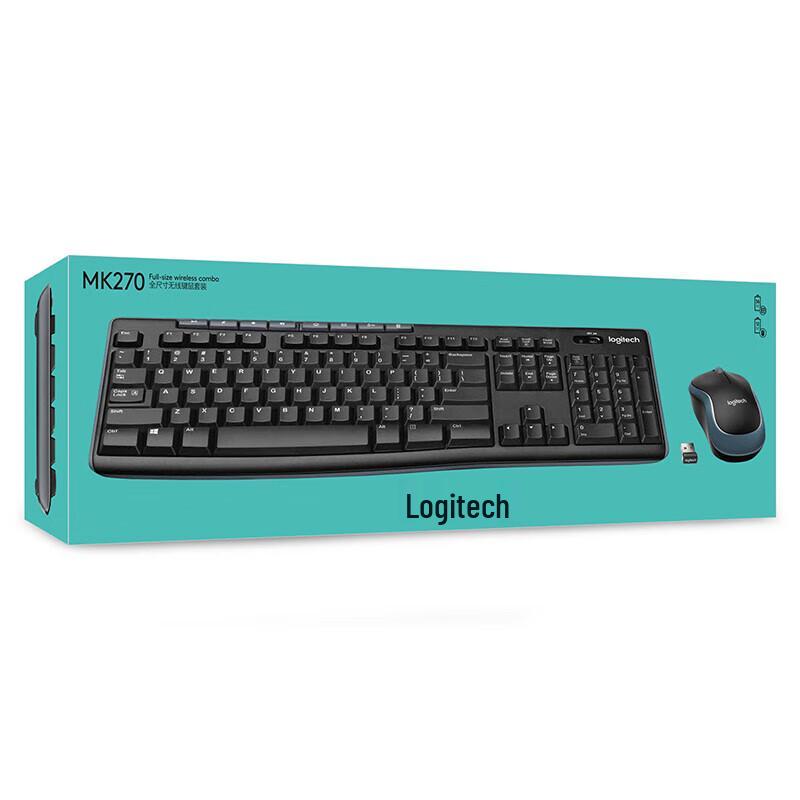 Logitech Беспроводной комплект клавиатуры и мыши MK270