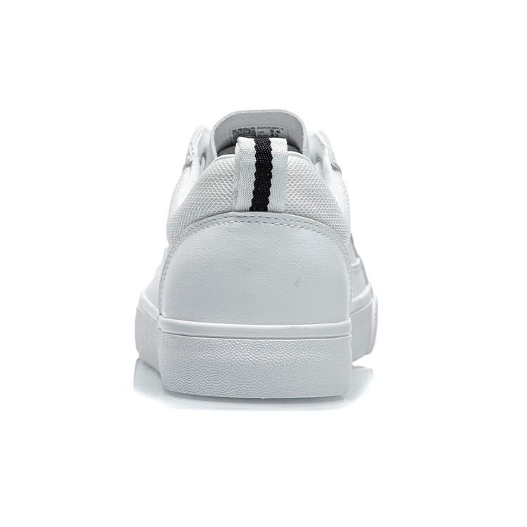 Li-Ning Прочные дышащие низкие кроссовки для скейтбординга мужские кроссовки стандартные-белые AGCR397-1