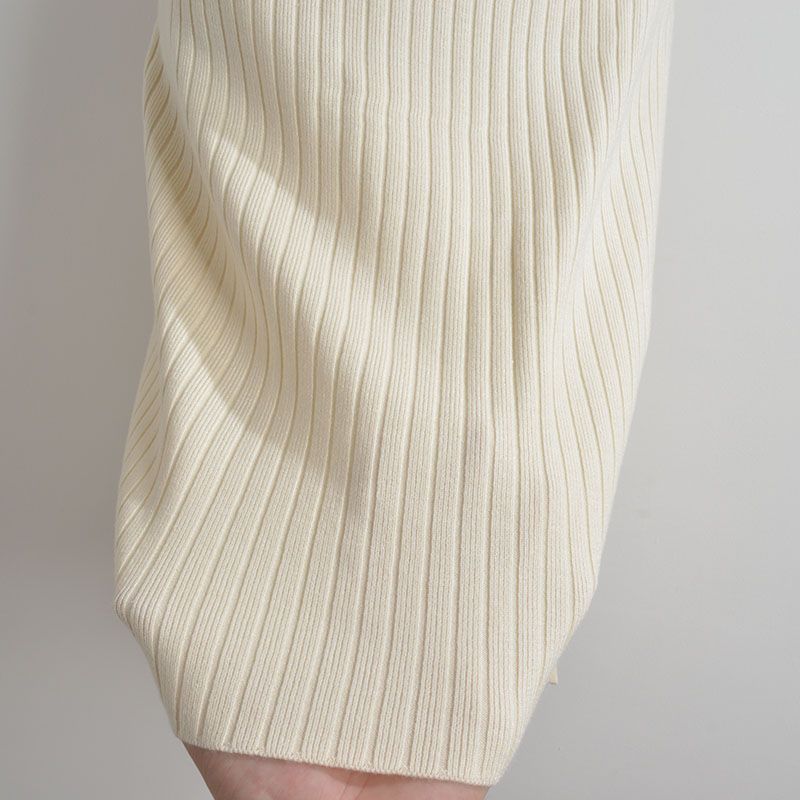 Knitting Camisole Dress Women's Summer Sexy Open Back Pure Color Sleeveless Silm Slim Looking Mid Length Long Length Bodycon Dress