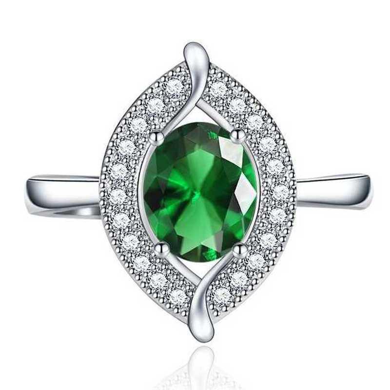 Sace Gems Классическое кольцо из медного сплава с цирконом, женские ювелирные изделия, свадебный подарок для вечеринки