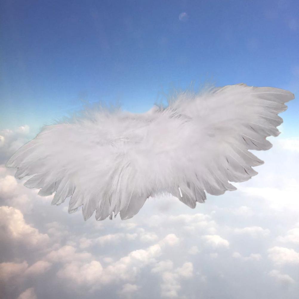 Baby Kids Mini Artificial Feather Angel Wing Newborn Photography Dog Pet Props Wedding Halloween