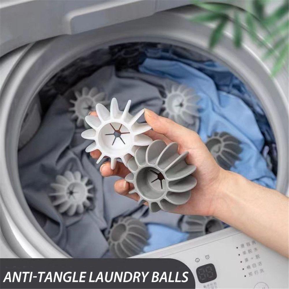 Washing Machine Reusable Cat Hair Catcher Fabric Softener Silicone Laundry Products Laundry Balls