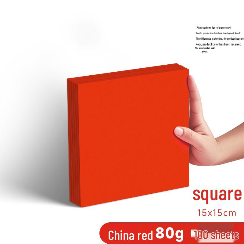 Ярко-красная бумага формата A4/A5, 70 г/м², для печати, офиса и рукоделия