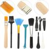 5/6/9/10Pcs Portable Mini Cleaning Brush Kit Dust Removal Dust Cleaner Kit  Car Interior