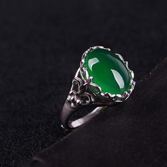 Женское винтажное искусственное свадебное изумрудное кольцо с драгоценным камнем, обручальное ювелирное изделие, подарки