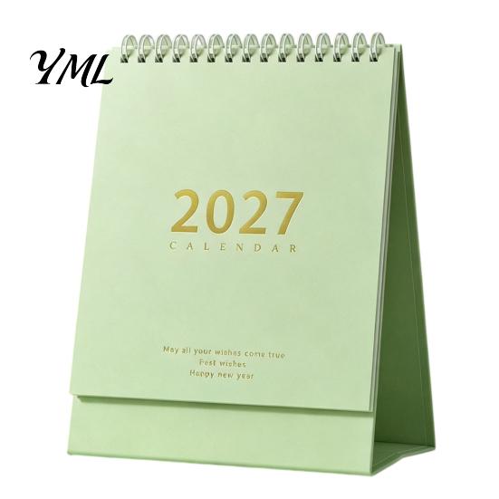 Настольный годовой планировщик 2026-2027, Календарь на 14 месяцев, Октябрь 2026 - Декабрь 2027, Большой подарок для коллег, Настольное планирование, Организация в семье,