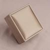 Champagne Square PU Jewelry Gift Box for Rings, Necklaces, Bracelets