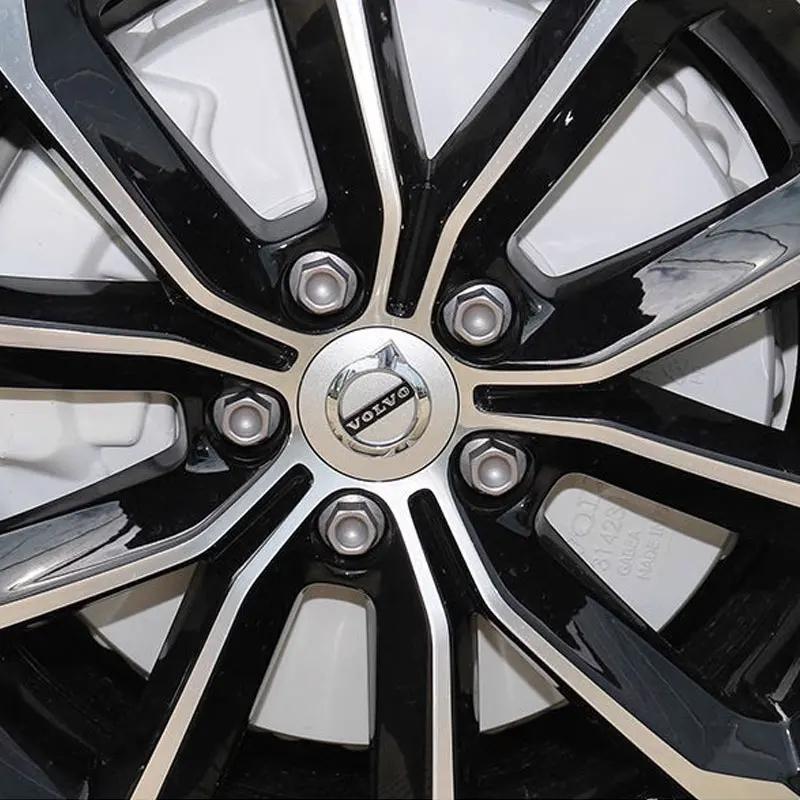 4 шт. 63 мм 65 мм Колпачки ступицы колеса автомобиля Крышка для Volvo XC90 V90 V60 XC60 V40 S80 S60 S90 C40 XC40 V70 XC70 C30 C70 EX90 Rdesig