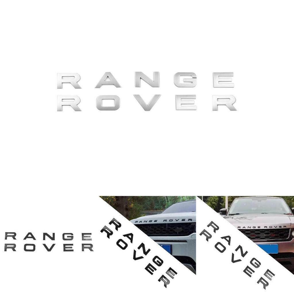 Наклейка с логотипом автомобиля Range Rover из АБС-пластика для автомобиля