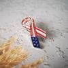 Masonic Lapel Pins Freemasonry Badge Mason Freemason BLM62 Ribbon USA Flag American Star Spangled Banner Men's Business1.8*3.9cm