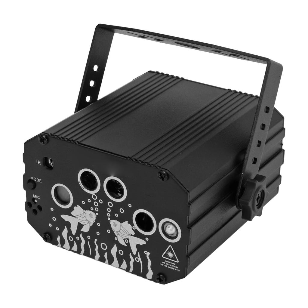 DJ Party Lights Stage Laser 3000mah USB Charging Sound Activated Laser Light with Remote Control for Club KTV Dance