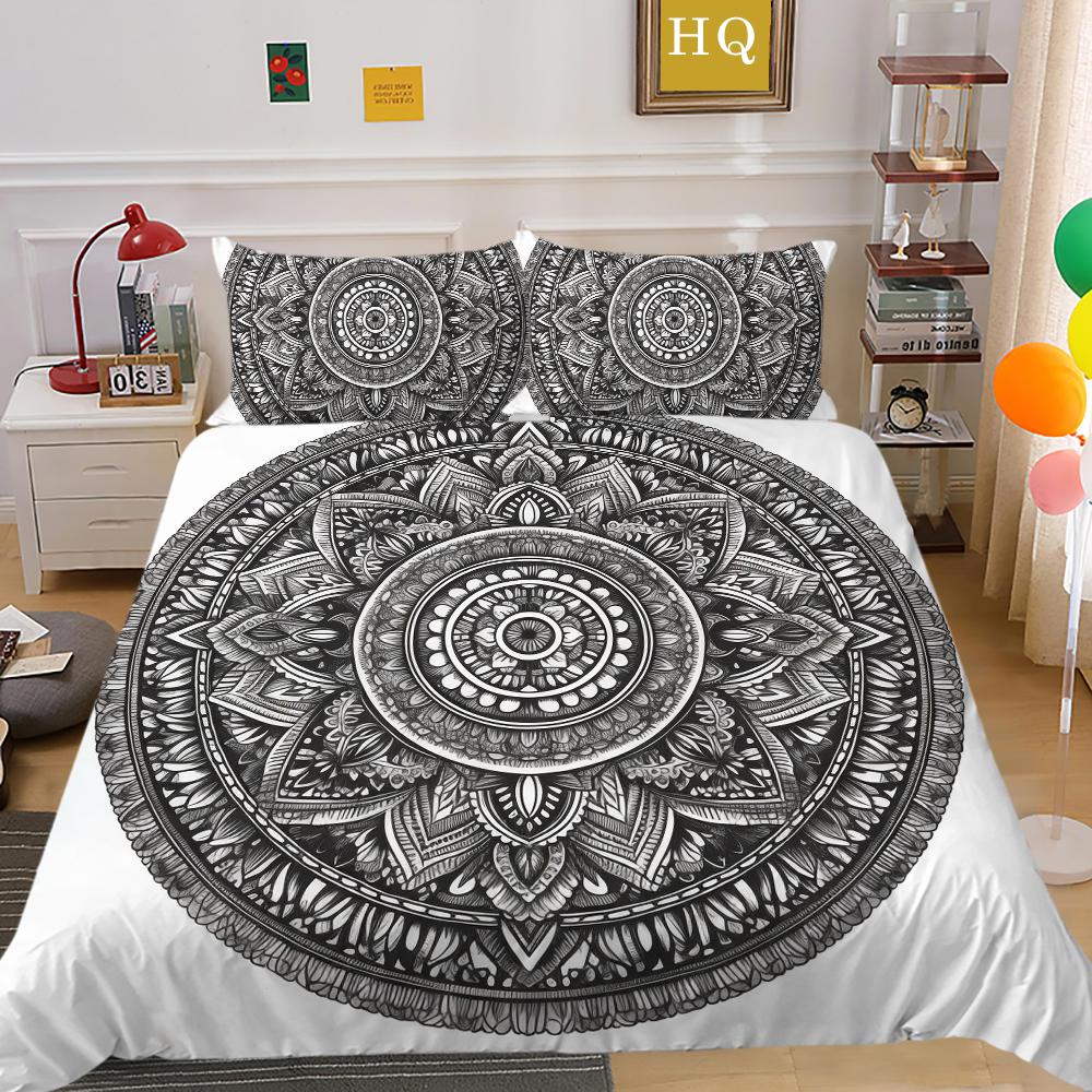 Комплект постельного белья для дома с 3D принтом дурмана, полиэстер, пододеяльник, женские постельные принадлежности, костюмы, мягкий домашний текстиль королевского размера