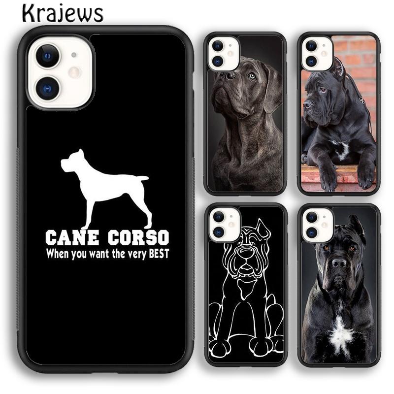 Итальянские собаки Кане Корсо мастиф Чехол для телефона Для iPhone 17 Air 16 15 14 plus 12 13 pro max Fundas