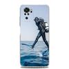 Чехол для телефона для Xiaomi Redmi Note 15 14 13 12 4G 10 11 Pro Plus 5G 14C 13C 12C 10C Прозрачный Мягкий ТПУ Покрытие Дайвер Погружение