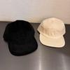 Однотонная простая расцветка Нейтральный вельвет Нейтральная бейсболка с плоским козырьком Осень Для