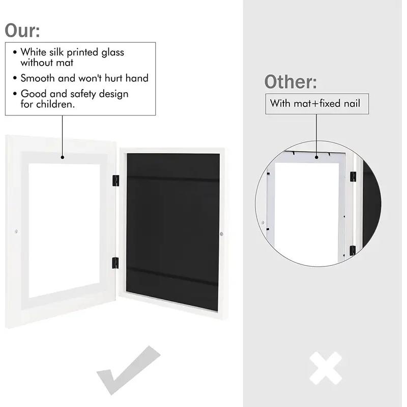 Kids Art Frames Magnetic Front Open Changeable Display Home Decor Kids Frametory For Poster Photo Drawing Paintings Pictures