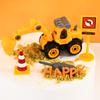 Engineering Vehicle Cake Decorations Construction Car Truck Excavator Cake Toppers Kids Boys Construction Birthday Party Favors
