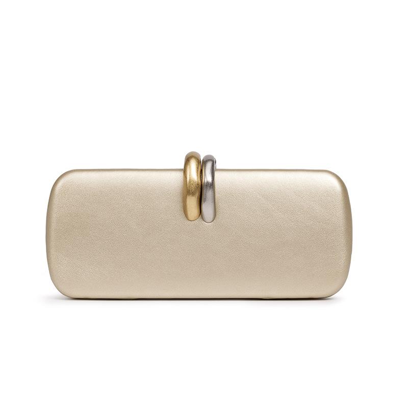 Elegant Box Clutch Ladies Evening Bags for Women Clip Bag Designer Handbags and Purses Shoulder Crossbody Bag Wedding Purses