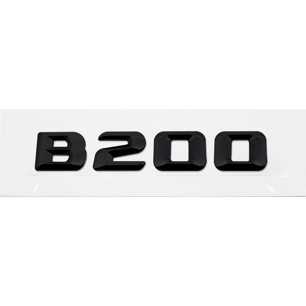 Car-Styling For Mercedes Benz B180 B220 B200 Trunk Rear Number Letters Badge Emblem Sticker For W245 W246 W247 TQ2