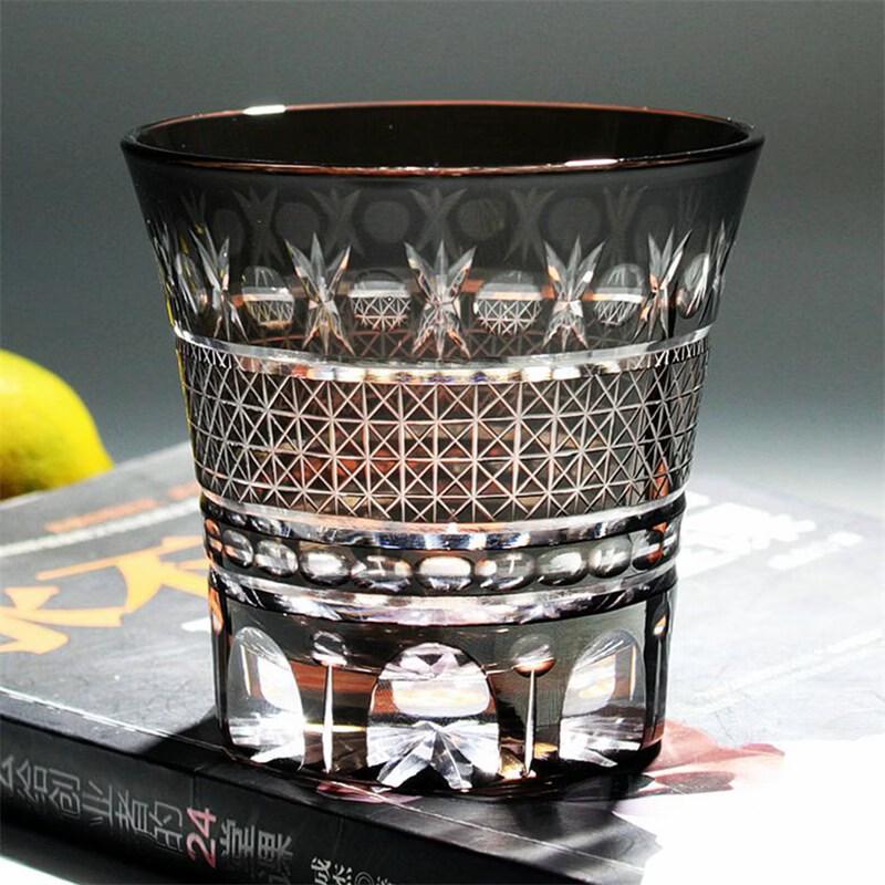Edo Kiriko Crystal Whiskey Glass