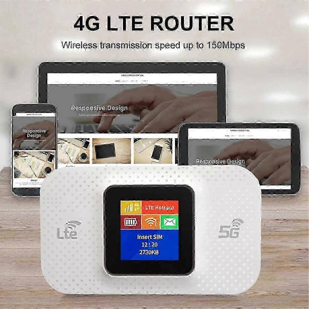 2025 New Portable 4G LTE WiFi Mobile Hotspot - Travel Ultimate Edition