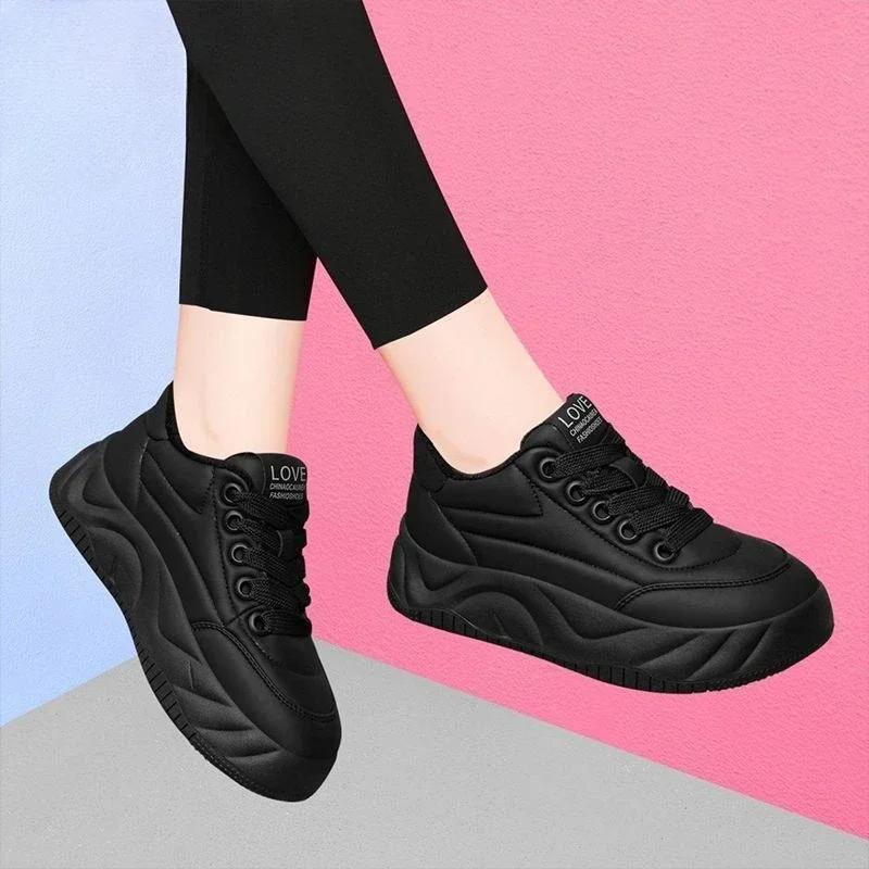 New Arrival 2025 Woman Footwear Korean 39 Vulcanized Shoe Stylish Athletic Shoes for Women Designer Luxury Y2k Fashion Cheap H A