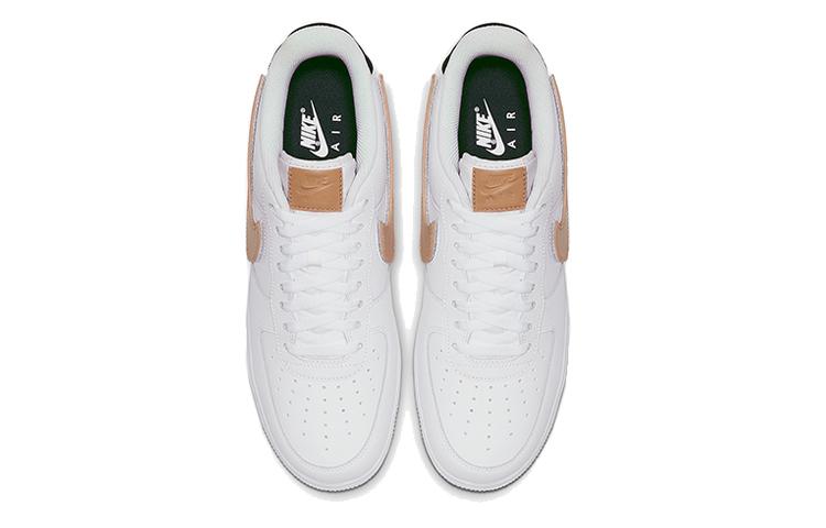 Nike Air Force 1 Low Пакет со сменным Swoosh Белый Vachetta Tan CT2253-100