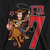 Toy Story Childrens/Kids I'm 7 Woody Birthday Pullover Hoodie