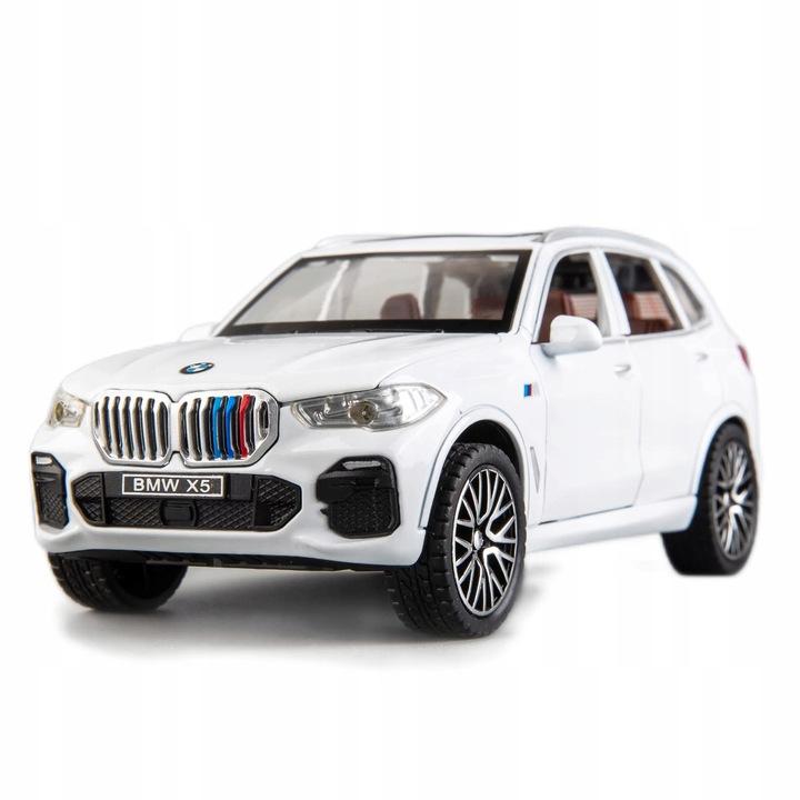 Bmw X5 Suv Metal Car Model 1:24 Sound Light