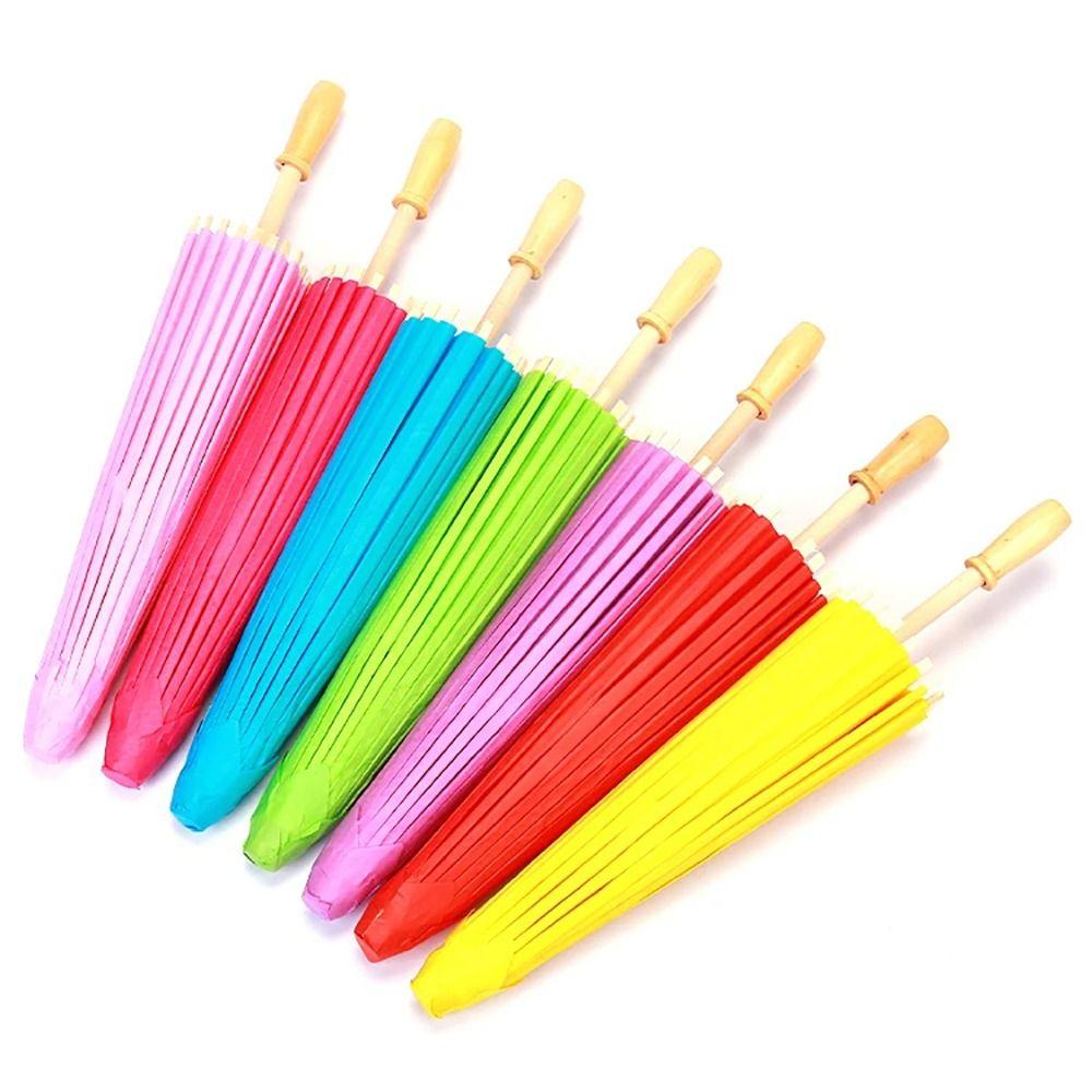 1 шт. Цветной бумажный зонтик, реквизит для фотосъемки, для детского праздника, юбилея, свадьбы, дня рождения