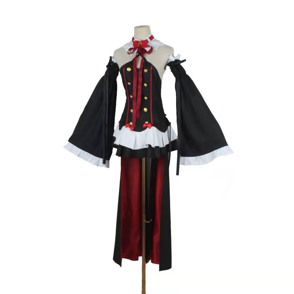Krul Tepes Vampire Costume - Seraph of the End Anime Cosplay for Women Halloween