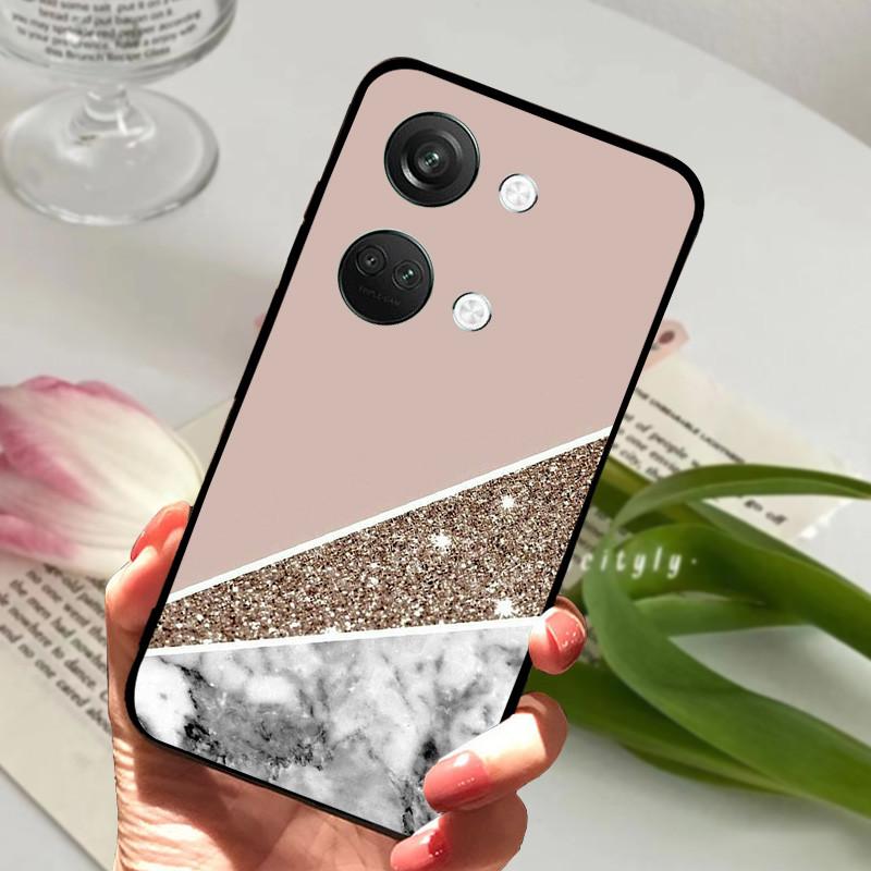 Чехол для OnePlus Nord3 5G, мягкий силиконовый защитный чехол для телефона OnePlus Nord 3 5G, чехол из ТПУ с мраморным рисунком.