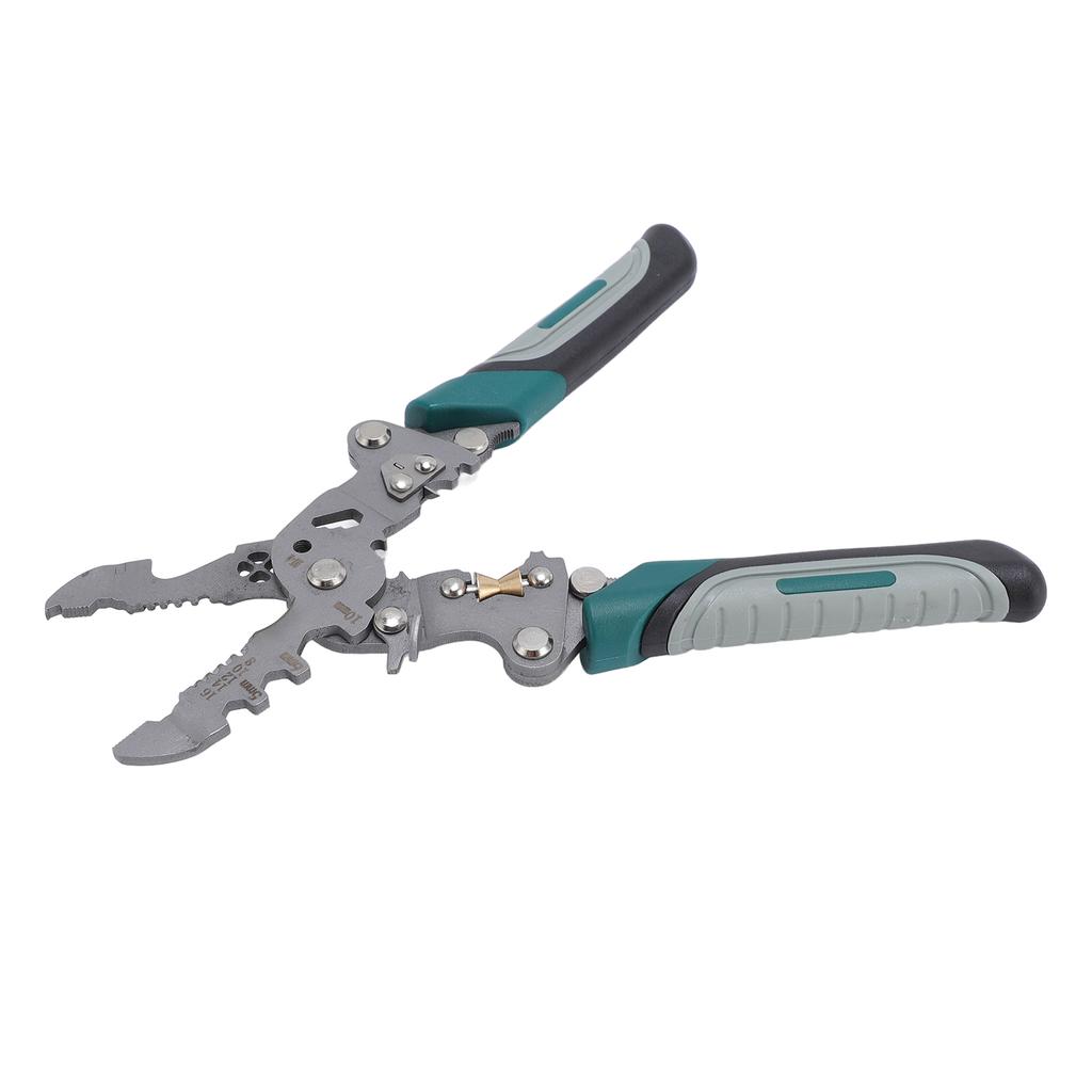 Плоскогубцы для разделения и обжима проводов 18 в 1, многофункциональный складной стриппер для проводов от 0,08 мм до 1,6 мм